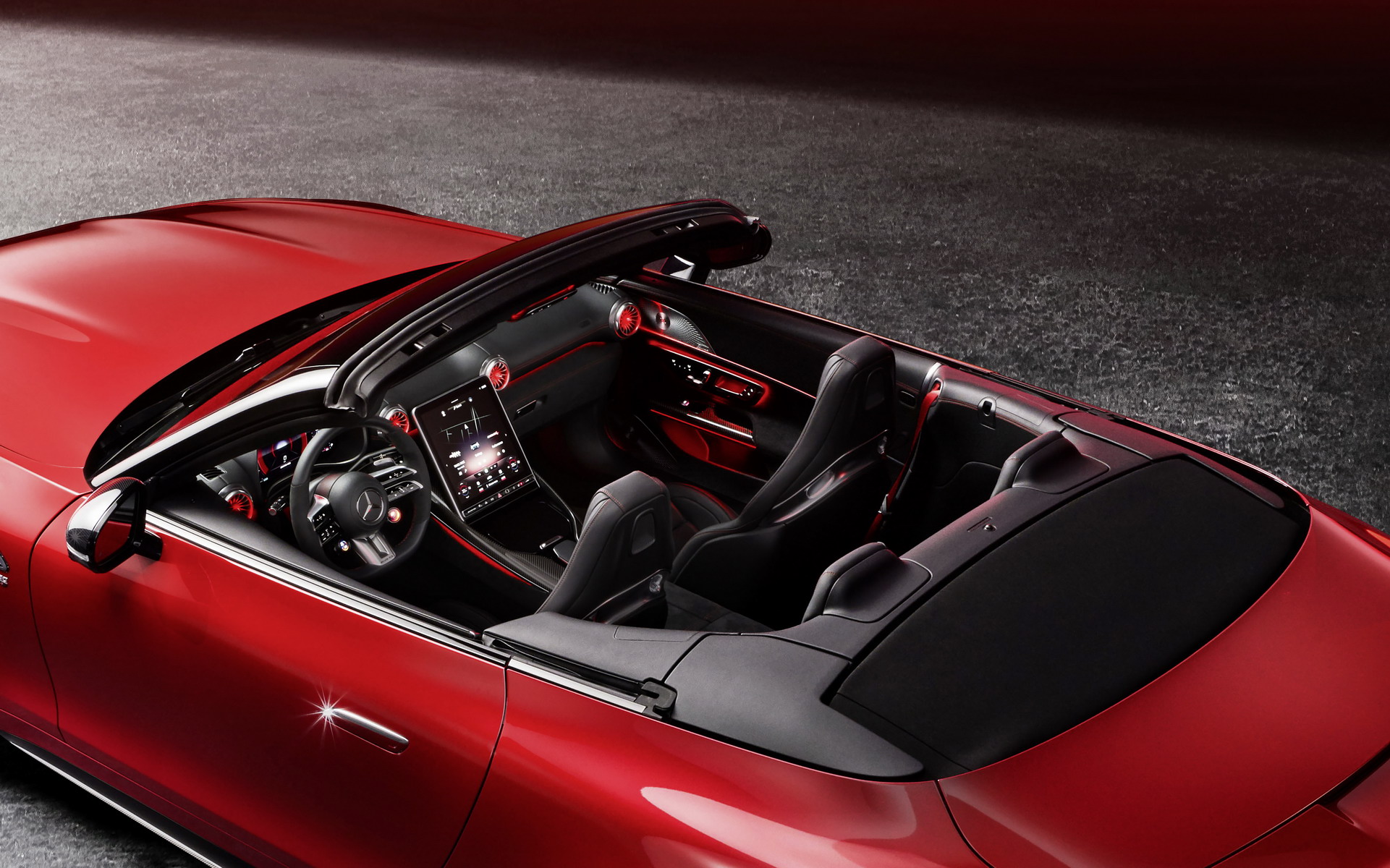 2022 Mercedes-AMG SL 63 4MATIC+ (Color: Patagonia Red Metallic) Interior Wallpapers #50 of 97
