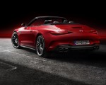 2022 Mercedes-AMG SL 63 4MATIC+ (Color: Patagonia Red Metallic) Rear Three-Quarter Wallpapers 150x120