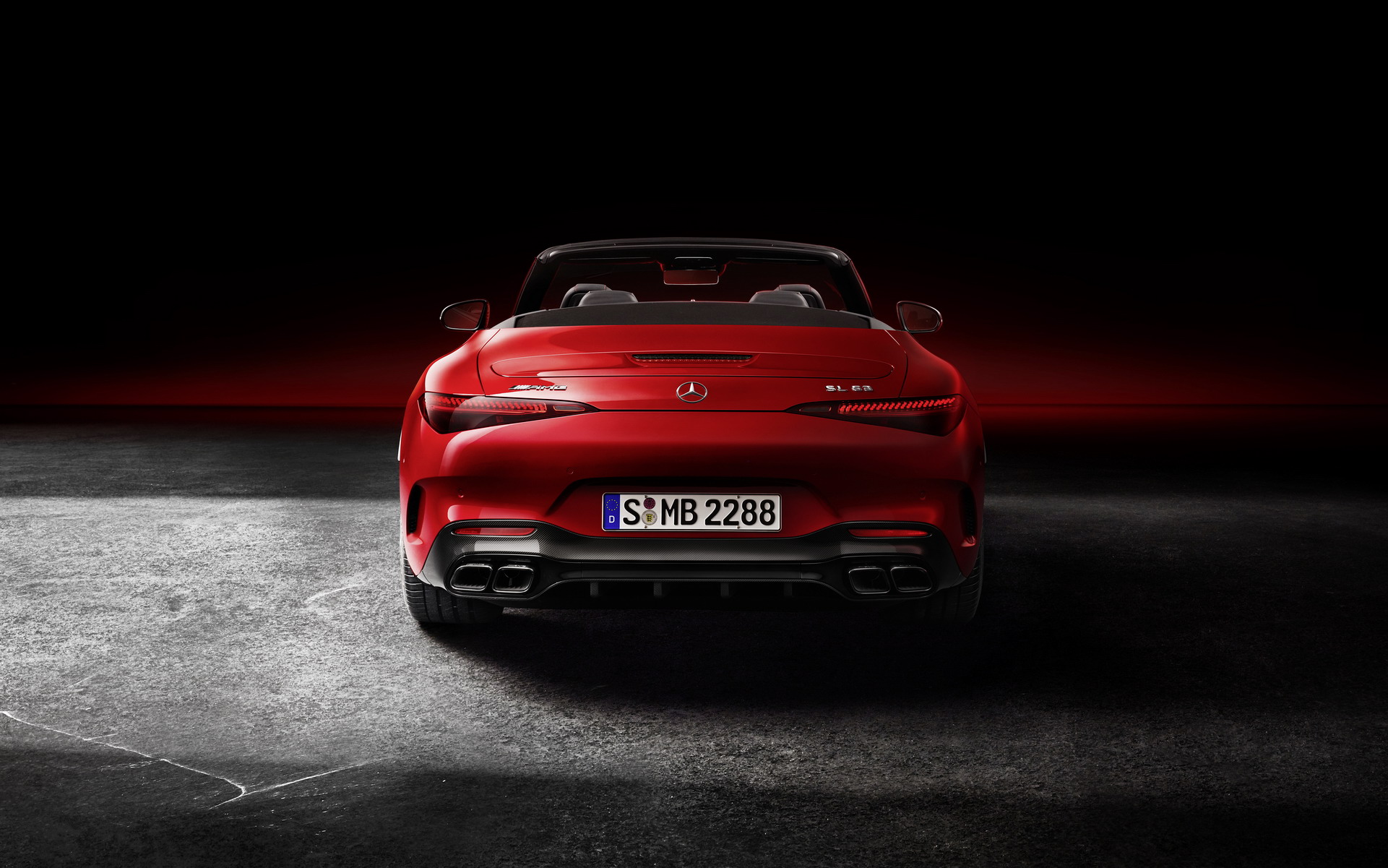 2022 Mercedes-AMG SL 63 4MATIC+ (Color: Patagonia Red Metallic) Rear Wallpapers #53 of 97