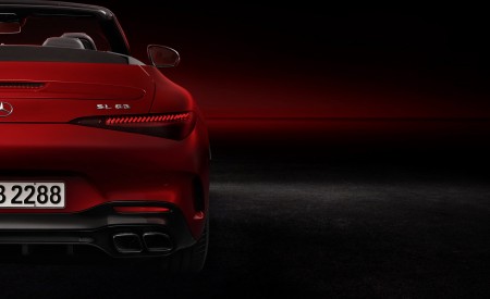 2022 Mercedes-AMG SL 63 4MATIC+ (Color: Patagonia Red Metallic) Rear Wallpapers 450x275 (69)