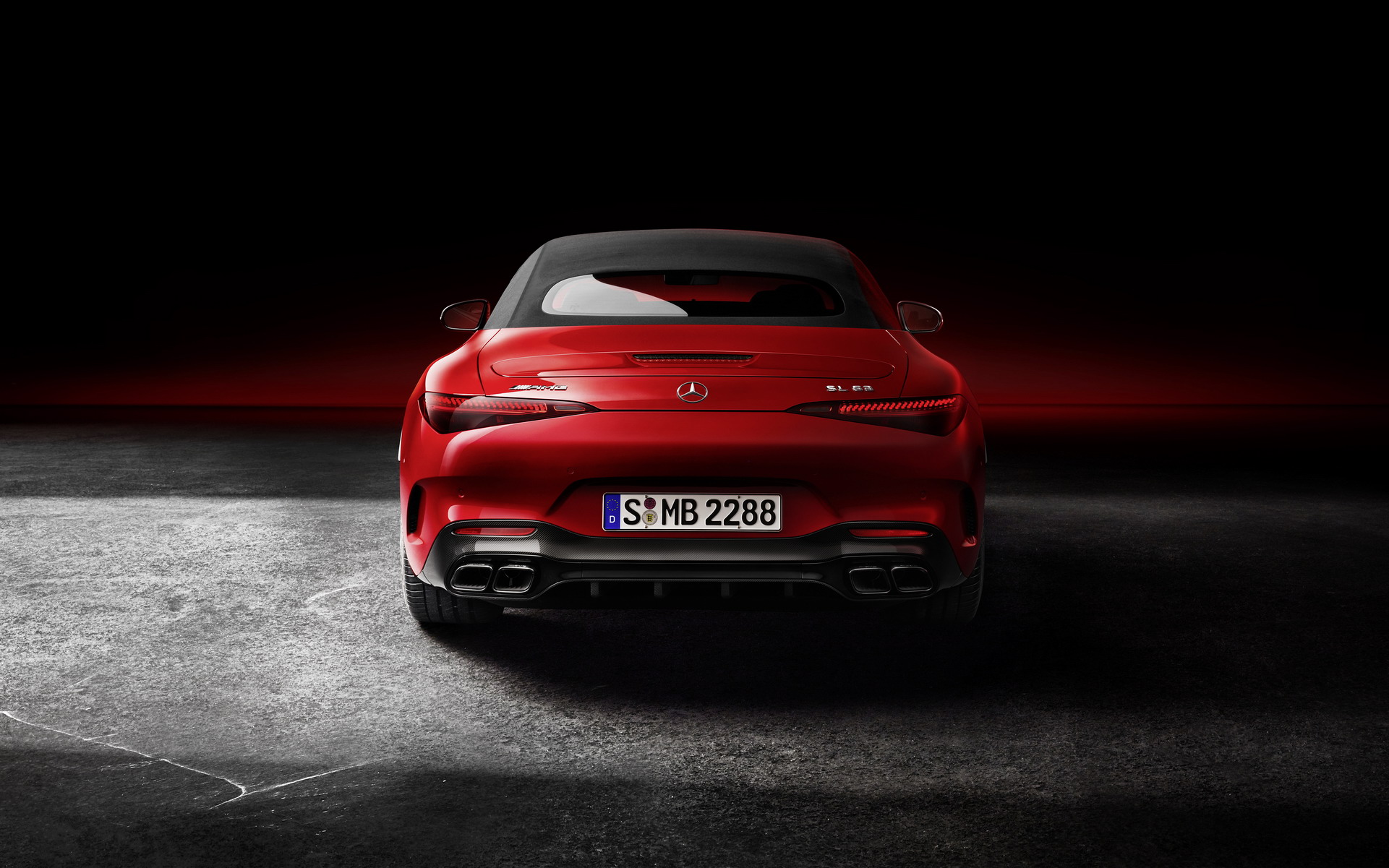 2022 Mercedes-AMG SL 63 4MATIC+ (Color: Patagonia Red Metallic) Rear Wallpapers #54 of 97