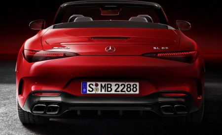 2022 Mercedes-AMG SL 63 4MATIC+ (Color: Patagonia Red Metallic) Rear Wallpapers 450x275 (70)