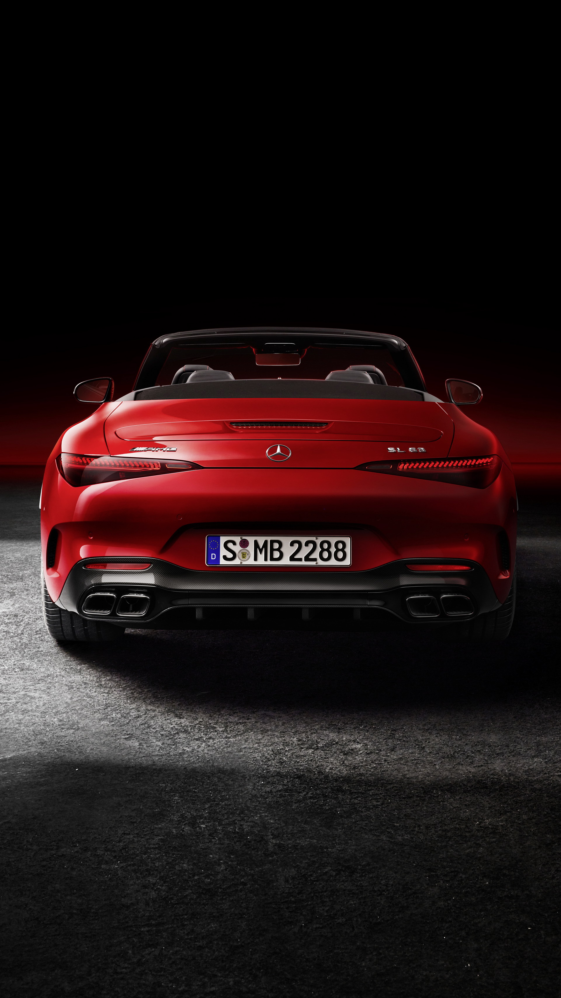 2022 Mercedes-AMG SL 63 4MATIC+ (Color: Patagonia Red Metallic) Rear Wallpapers #70 of 97