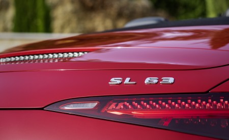 2022 Mercedes-AMG SL 63 4MATIC+ (Color: Patagonia Red Metallic) Tail Light Wallpapers 450x275 (31)