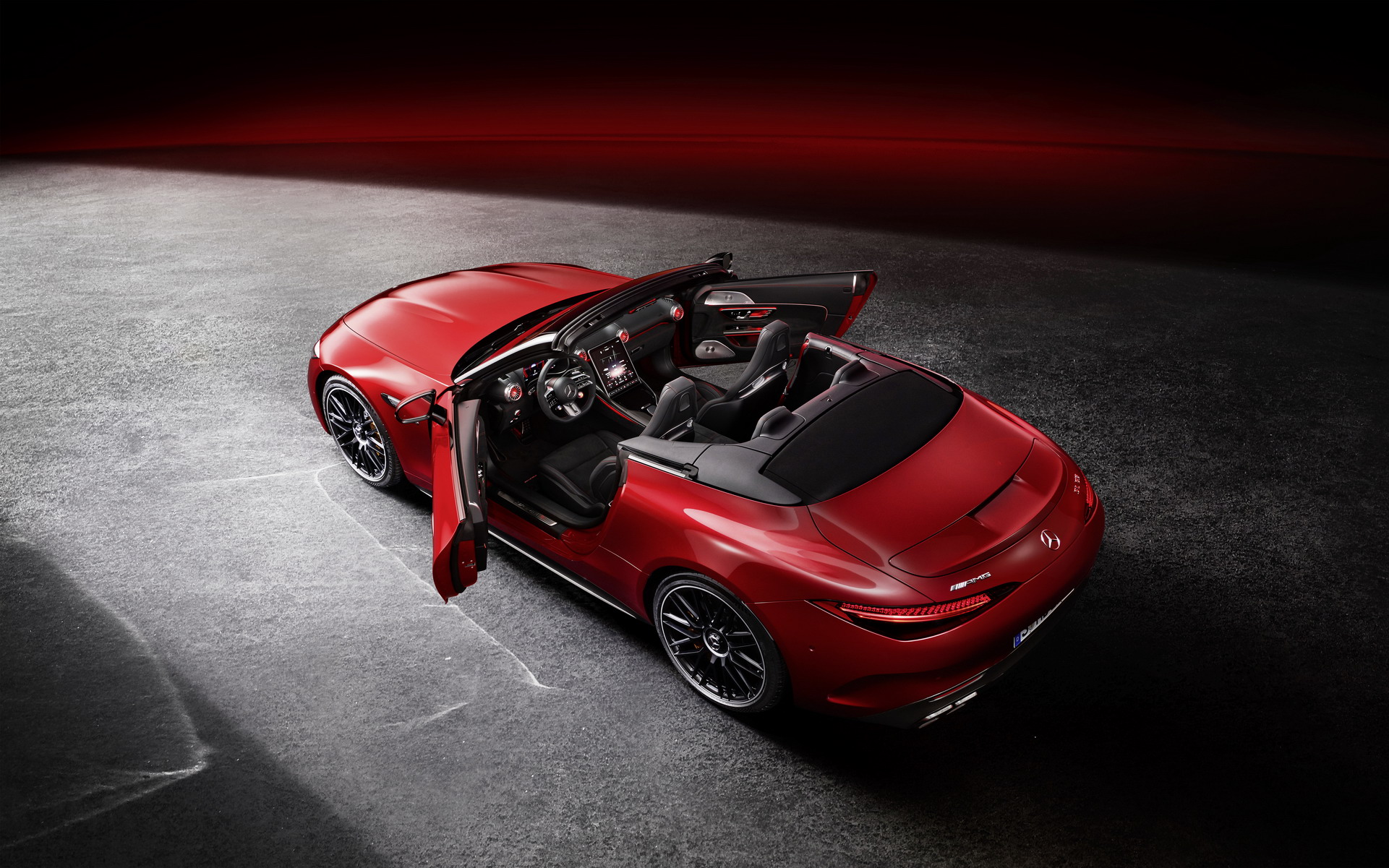 2022 Mercedes-AMG SL 63 4MATIC+ (Color: Patagonia Red Metallic) Top Wallpapers #58 of 97