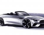 2022 Mercedes-AMG SL 63 4MATIC+ Design Sketch Wallpapers 150x120