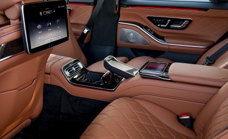 2022 Mercedes-Benz S 680 GUARD 4MATIC Interior Rear Seats Wallpapers 450x275 (35)