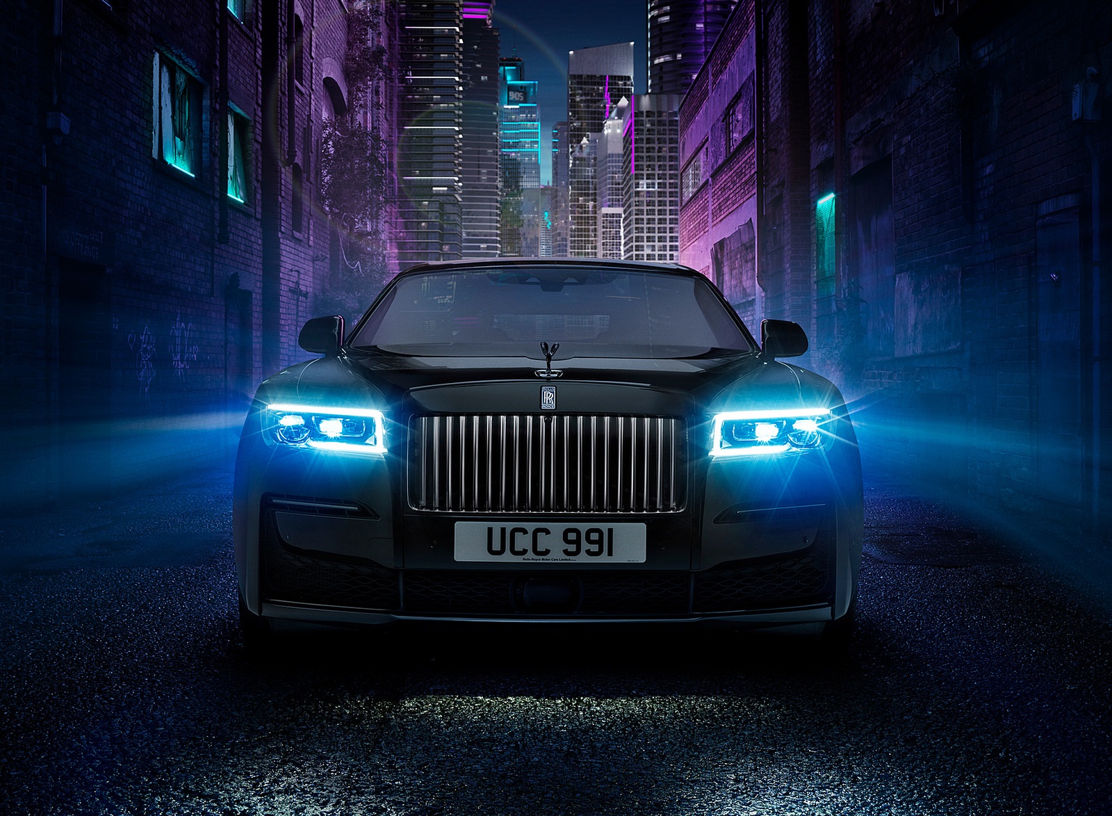 2022 Rolls-Royce Ghost Black Badge Front Wallpapers (3)