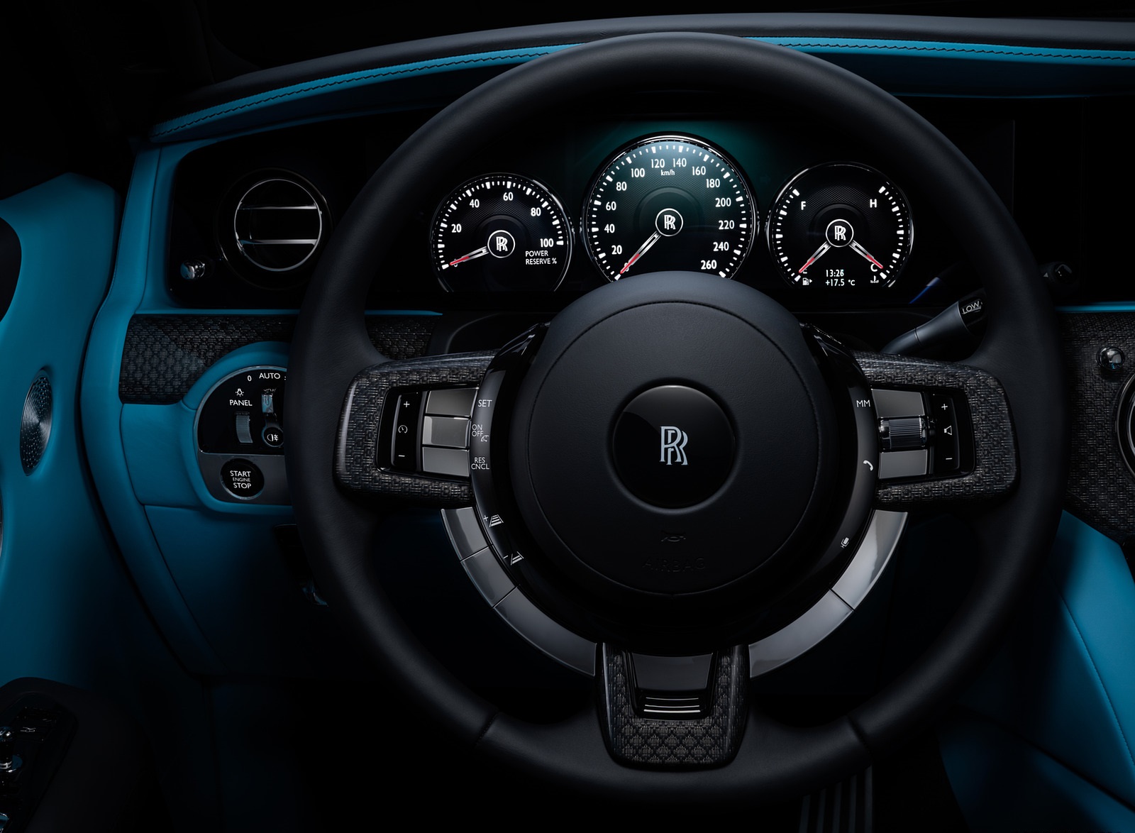 2022 Rolls-Royce Ghost Black Badge Interior Steering Wheel Wallpapers #48 of 62