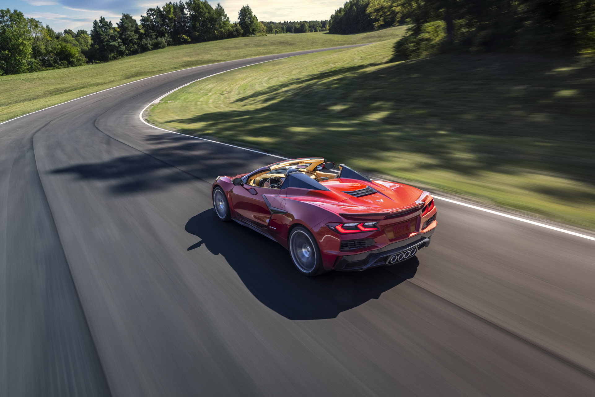 2023 Chevrolet Corvette Z06 Rear Three-Quarter Wallpapers (3)