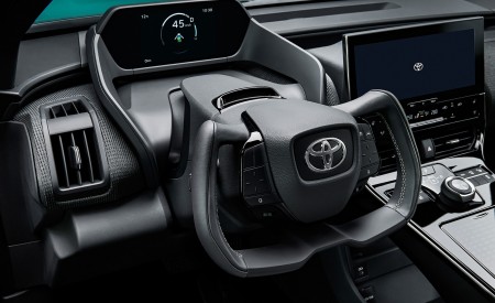 2023 Toyota bZ4X BEV Interior Steering Wheel Wallpapers 450x275 (19)