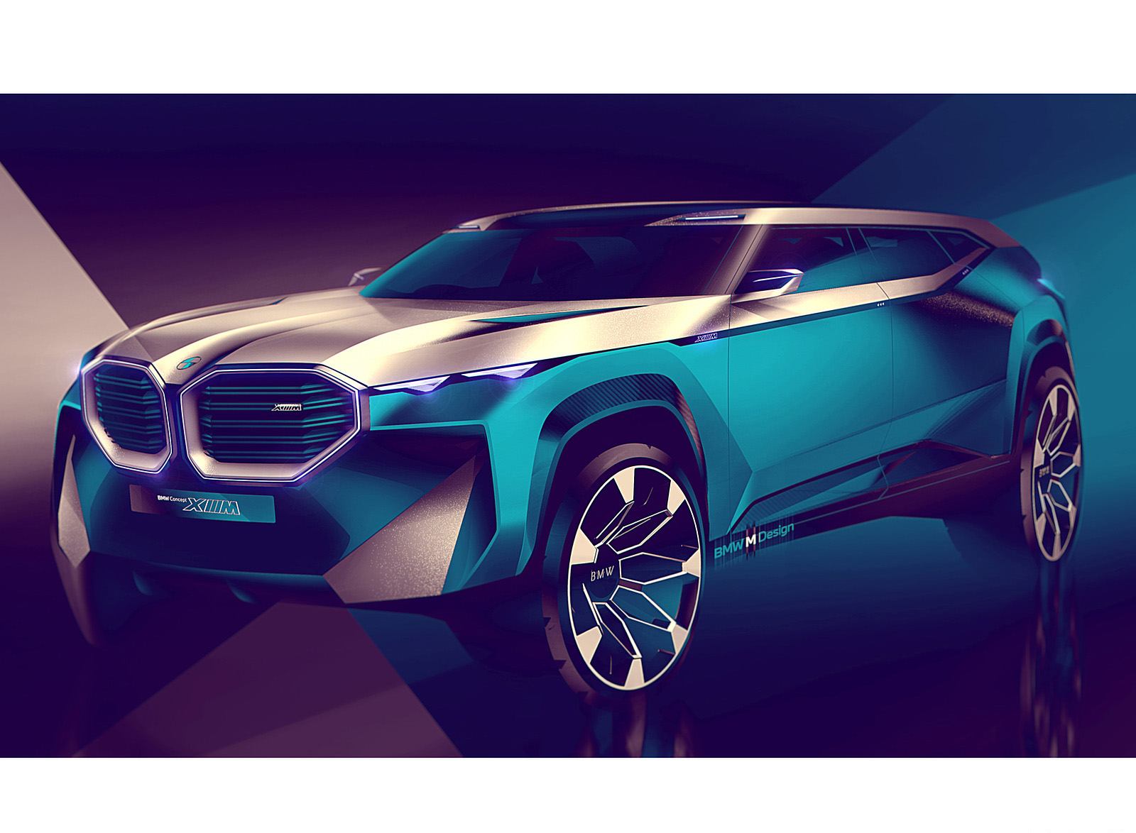 2021 BMW XM Concept Design Sketch Wallpapers #49 of 66