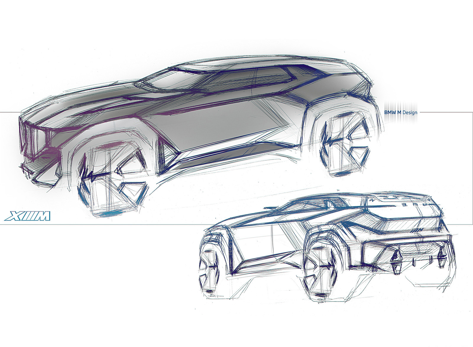 2021 BMW XM Concept Design Sketch Wallpapers #63 of 66