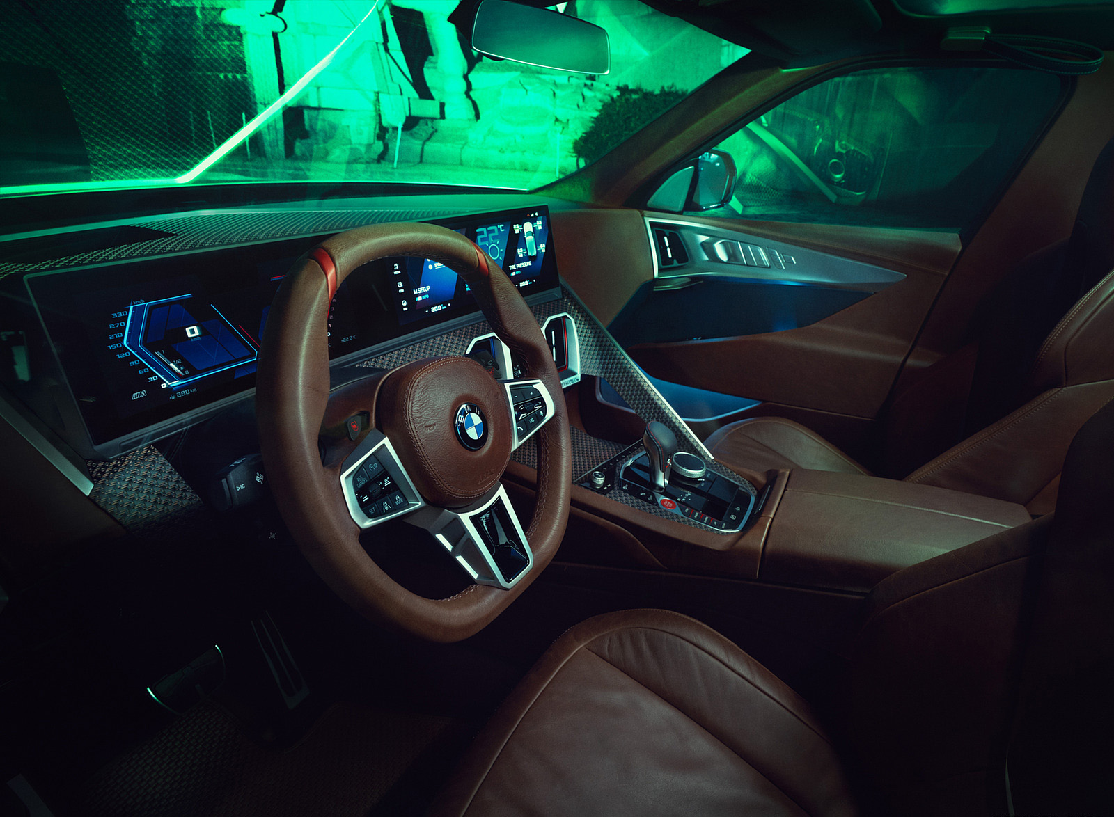 2021 BMW XM Concept Interior Wallpapers  #27 of 66