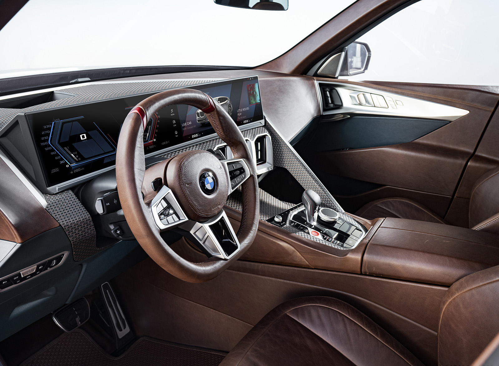 2021 BMW XM Concept Interior Wallpapers #43 of 66