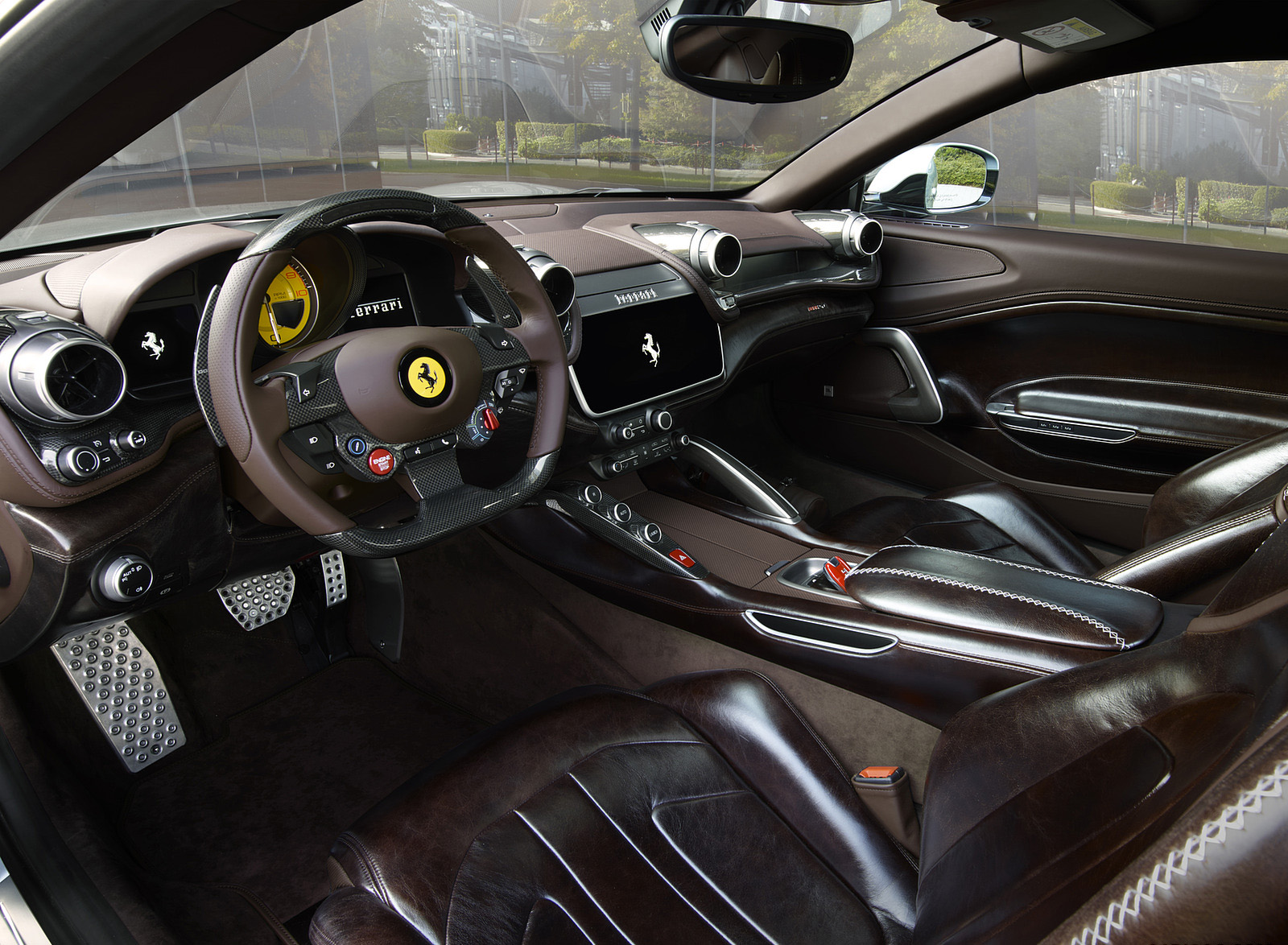 2021 Ferrari BR20 Interior Wallpapers (4)