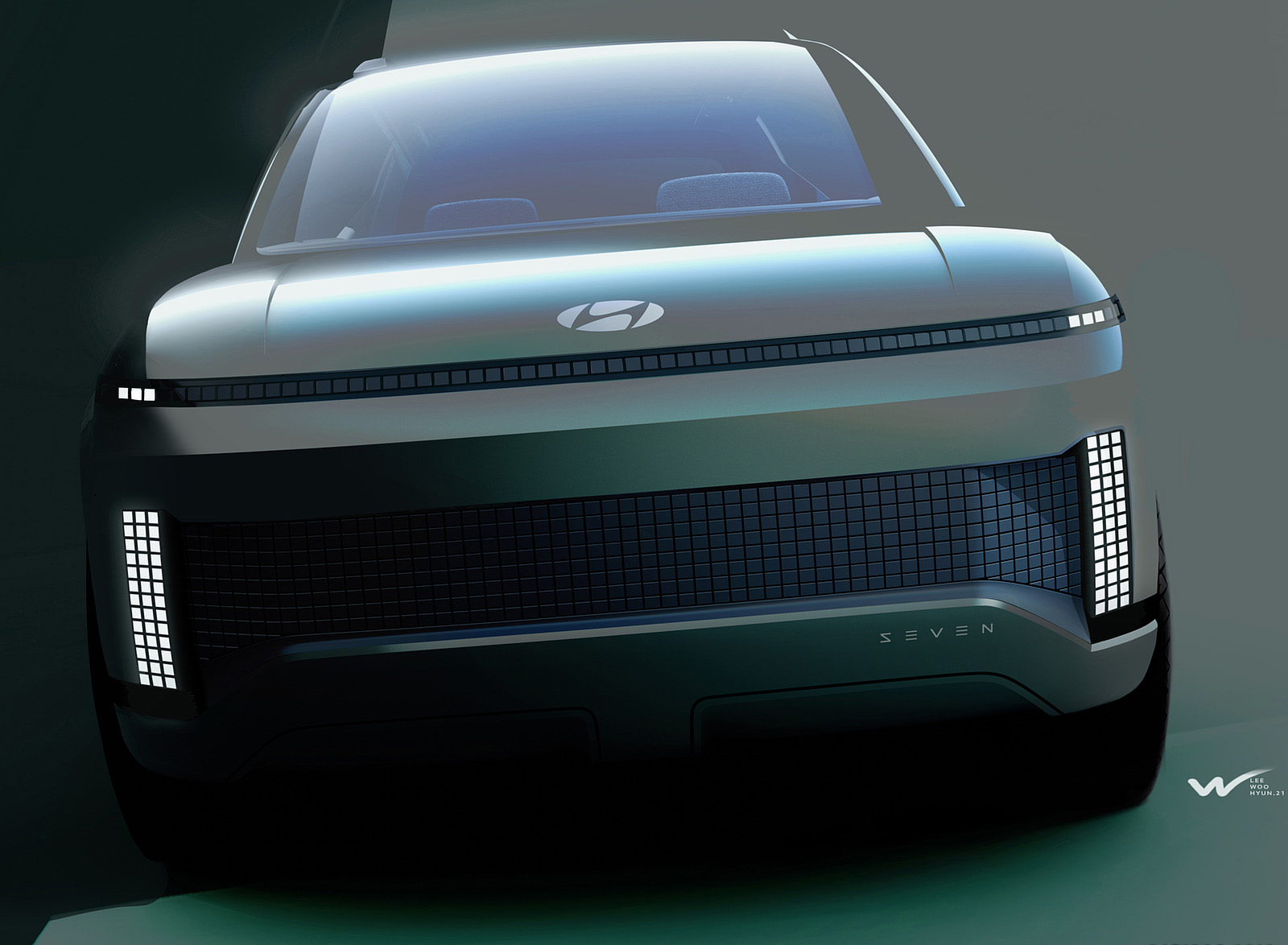 2021 Hyundai SEVEN Concept Front Wallpapers (5)