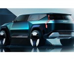 2021 Kia EV9 Concept Design Sketch Wallpapers 150x120 (46)