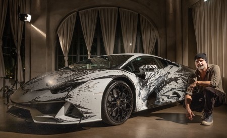2021 Lamborghini Huracán EVO by Paolo Troilo Front Three-Quarter Wallpapers 450x275 (13)