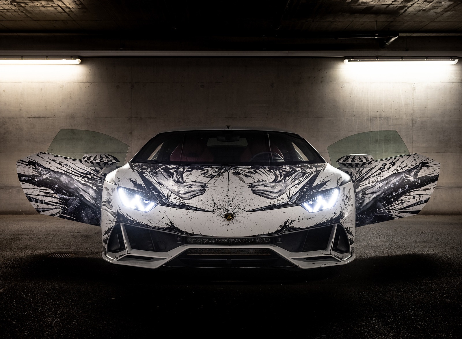 2021 Lamborghini Huracán EVO by Paolo Troilo Front Wallpapers (7)