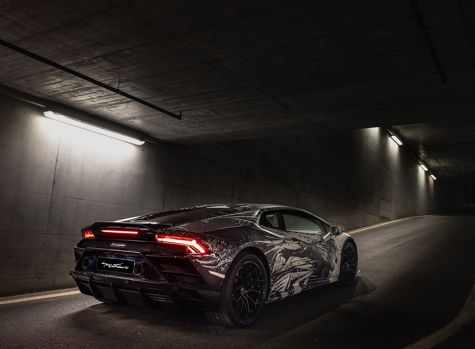 2021 Lamborghini Huracán EVO by Paolo Troilo Rear Three-Quarter Wallpapers #2 of 13