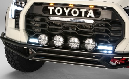 2021 Toyota Tundra TRD Desert Chase Concept Grille Wallpapers 450x275 (10)