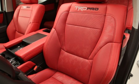 2021 Toyota Tundra TRD Desert Chase Concept Interior Front Seats Wallpapers 450x275 (25)