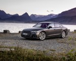 2022 Audi A8 (Color: Daytona Grey Matt Effect) Front Three-Quarter Wallpapers 150x120 (17)