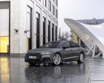 2022 Audi A8 (Color: Daytona Grey Matt Effect) Front Three-Quarter Wallpapers 150x120 (8)