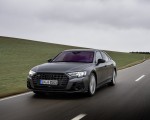 2022 Audi A8 (Color: Daytona Grey Matt Effect) Front Wallpapers 150x120 (3)