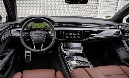 2022 Audi A8 (Color: Daytona Grey Matt Effect) Interior Wallpapers 450x275 (14)