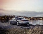 2022 Audi A8 (Color: Daytona Grey Matt Effect) Rear Three-Quarter Wallpapers 150x120