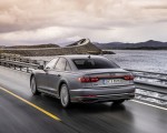 2022 Audi A8 (Color: Daytona Grey Matt Effect) Rear Three-Quarter Wallpapers 150x120