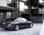 2022 Audi A8 (Color: Daytona Grey Matt Effect) Rear Three-Quarter Wallpapers 150x120