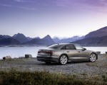 2022 Audi A8 (Color: Daytona Grey Matt Effect) Rear Three-Quarter Wallpapers 150x120