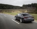 2022 Audi A8 (Color: Daytona Grey Matt Effect) Rear Three-Quarter Wallpapers 150x120 (4)