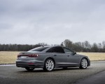 2022 Audi A8 (Color: Daytona Grey Matt Effect) Rear Three-Quarter Wallpapers 150x120 (7)