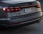 2022 Audi A8 (Color: Daytona Grey Matt Effect) Tail Light Wallpapers 150x120