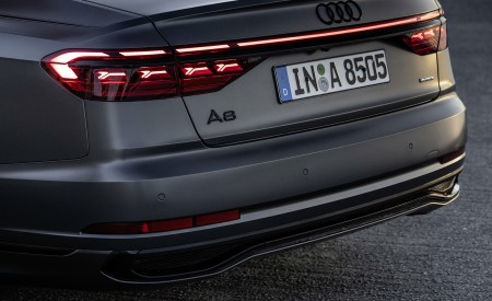 2022 Audi A8 (Color: Daytona Grey Matt Effect) Tail Light Wallpapers 450x275 (41)