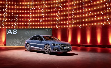 2022 Audi A8 Front Three-Quarter Wallpapers 450x275 (45)
