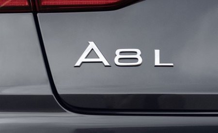 2022 Audi A8 L (Color: Manhattan Grey) Badge Wallpapers 450x275 (60)