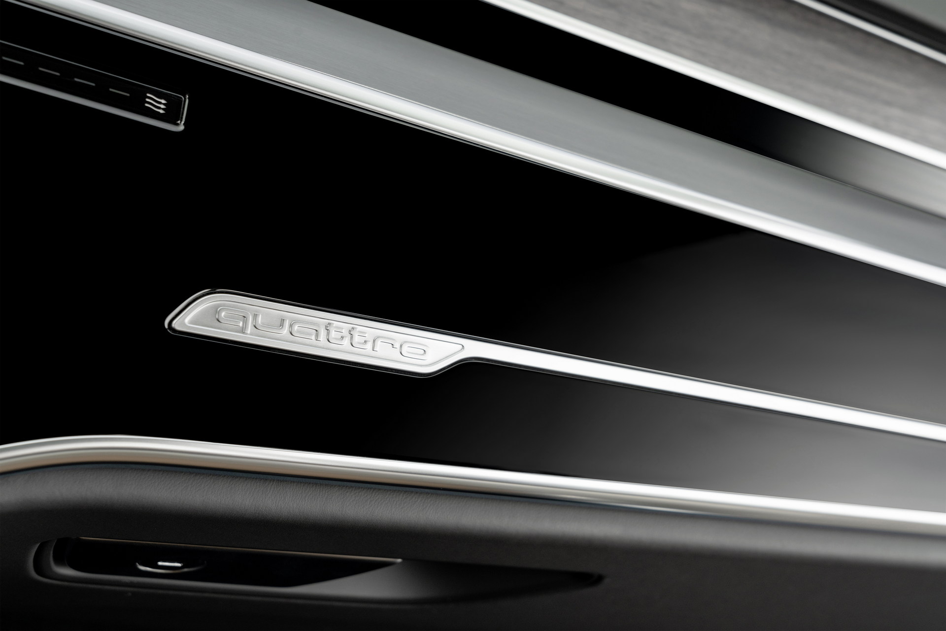2022 Audi A8 L (Color: Manhattan Grey) Detail Wallpapers #61 of 91