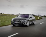 2022 Audi A8 L (Color: Manhattan Grey) Front Three-Quarter Wallpapers 150x120 (86)