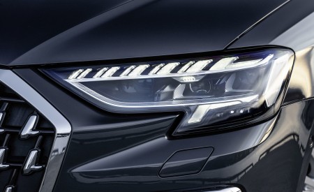 2022 Audi A8 L (Color: Manhattan Grey) Headlight Wallpapers 450x275 (58)