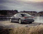 2022 Audi A8 L (Color: Manhattan Grey) Rear Three-Quarter Wallpapers 150x120 (43)