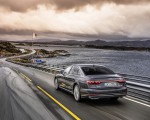 2022 Audi A8 L (Color: Manhattan Grey) Rear Three-Quarter Wallpapers 150x120