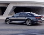 2022 Audi A8 L (Color: Manhattan Grey) Rear Three-Quarter Wallpapers 150x120 (9)