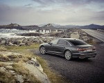 2022 Audi A8 L (Color: Manhattan Grey) Rear Three-Quarter Wallpapers 150x120 (37)
