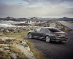 2022 Audi A8 L (Color: Manhattan Grey) Rear Three-Quarter Wallpapers 150x120