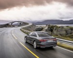 2022 Audi A8 L (Color: Manhattan Grey) Rear Three-Quarter Wallpapers 150x120 (17)